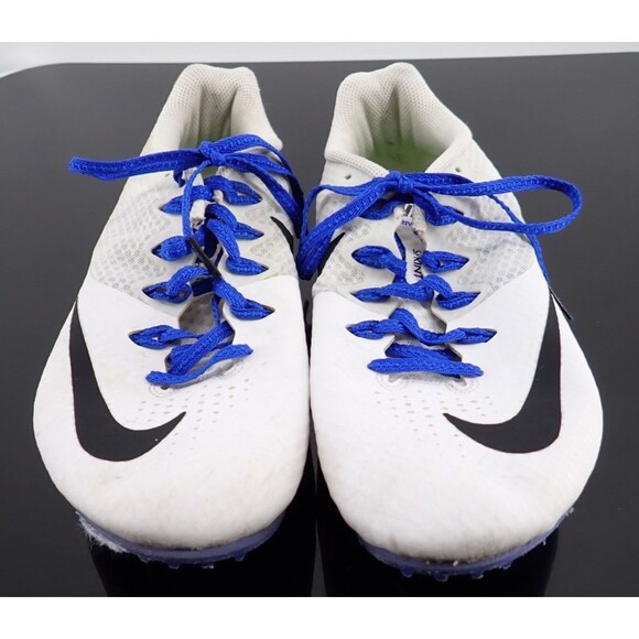 Nike Racing Rival 5 Sprint Men's Size 9.5 Track White Spikes Style 806554-100 - Picture 2 of 13